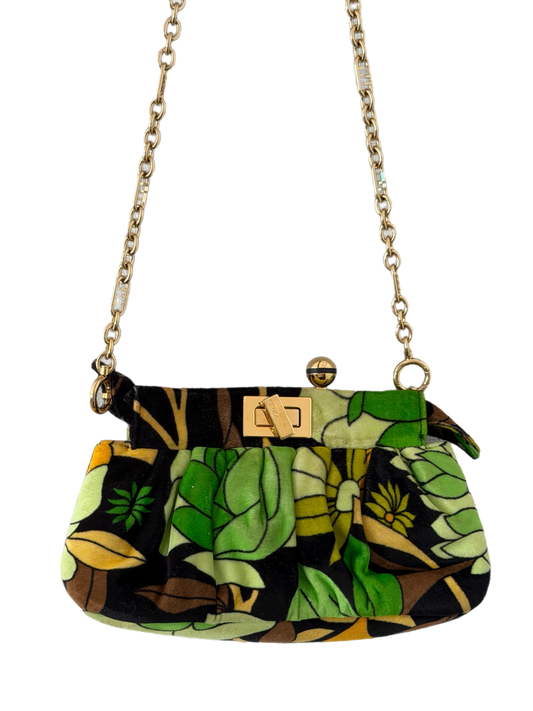 Fendi - Velvet Peekaboo Clutch