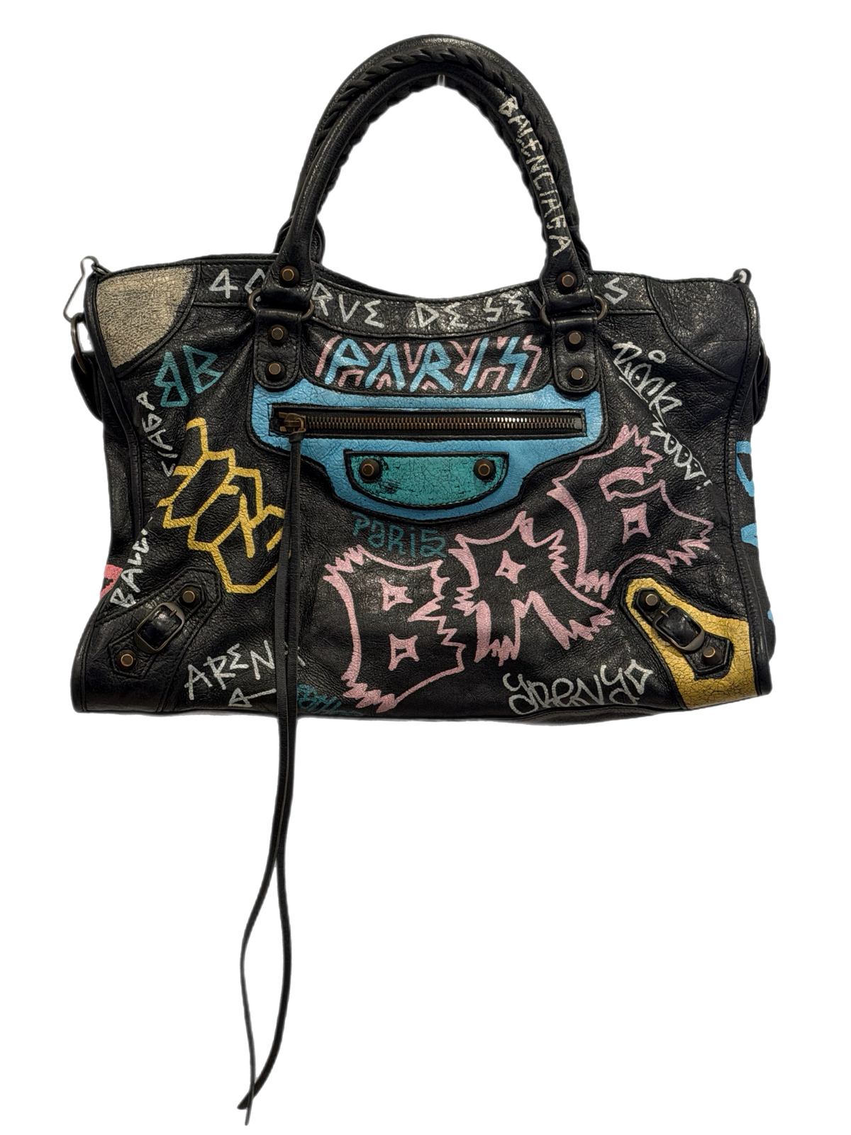 Balenciaga - Graffiti City Bag