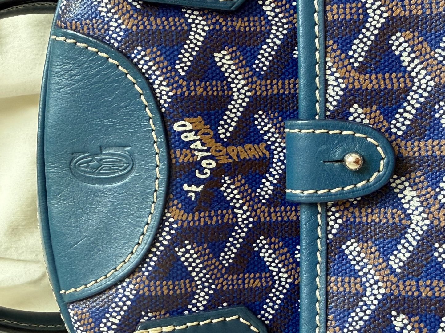 Goyard Saint Jeanne PM in Blue