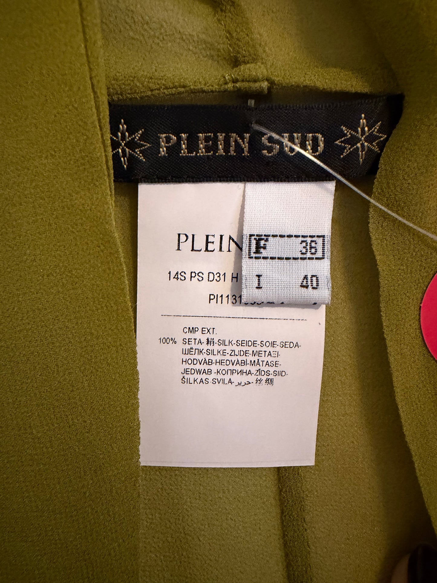 Plein Sud Olive Blouse