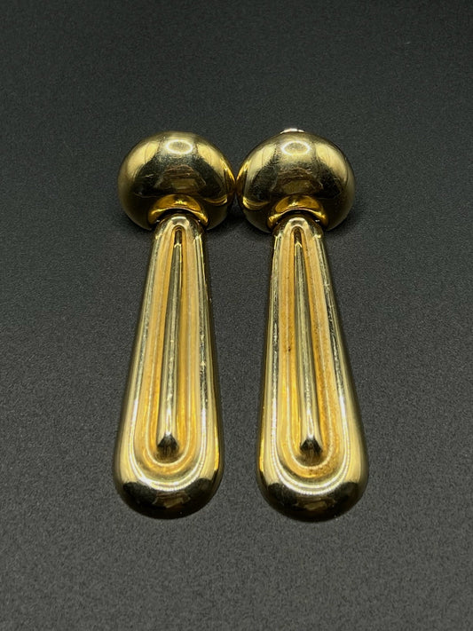 Vintage 14k Statement Earrings