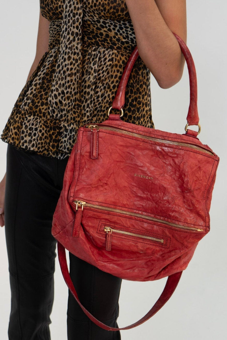 Givenchy Red Pandora Bag