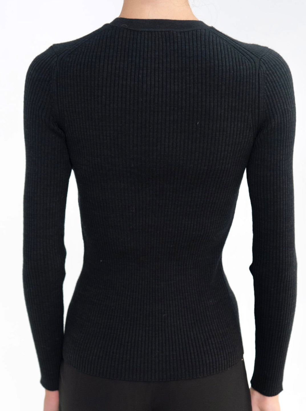 Isabel Marant Cut Out Ribbed Top