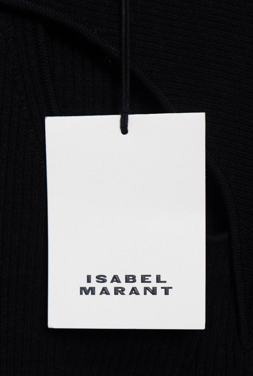 Isabel Marant Cut Out Ribbed Top