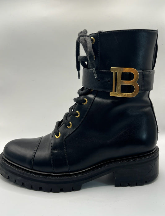 Balmain Combat Boots