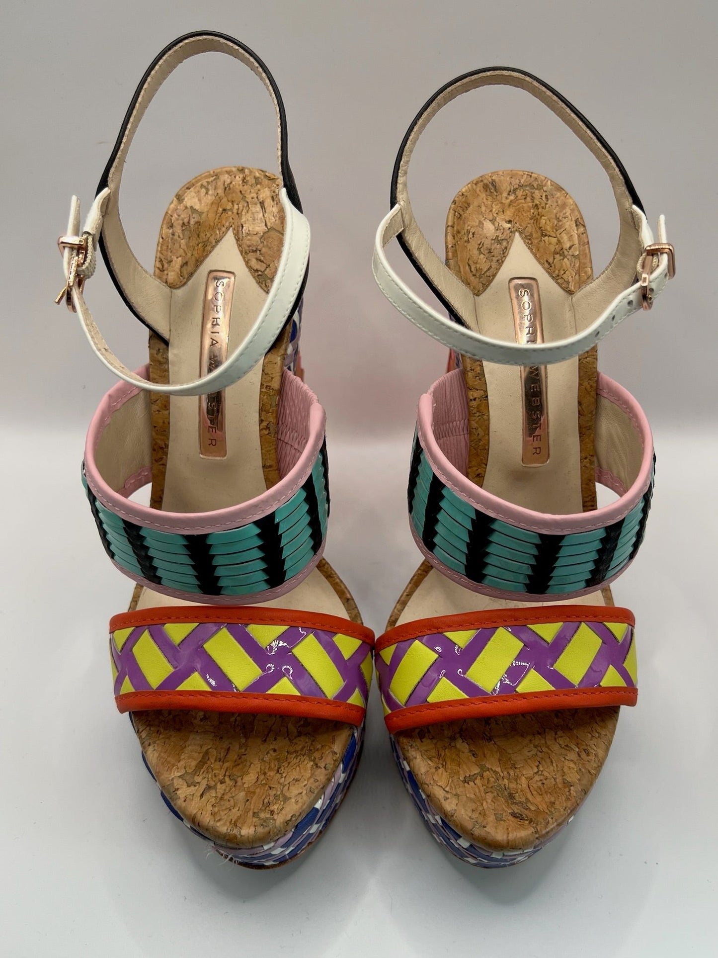 Sophia Webster Woven Heels