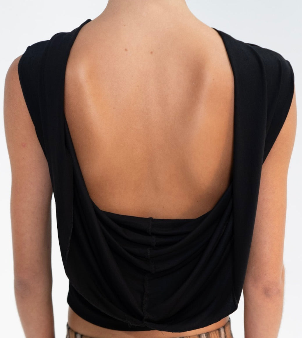 Fendi Open Back Top