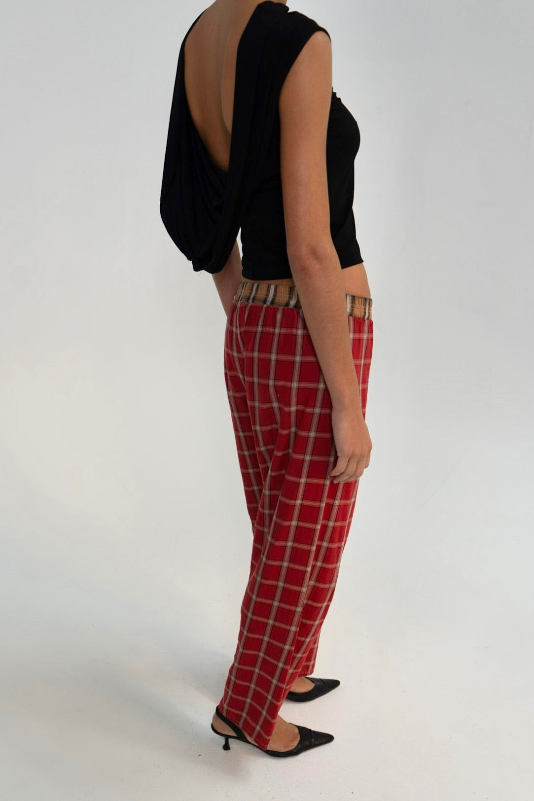 Handover Plaid Trousers