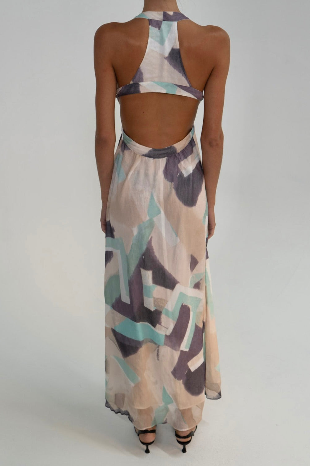 Armani Silk Maxi Dress