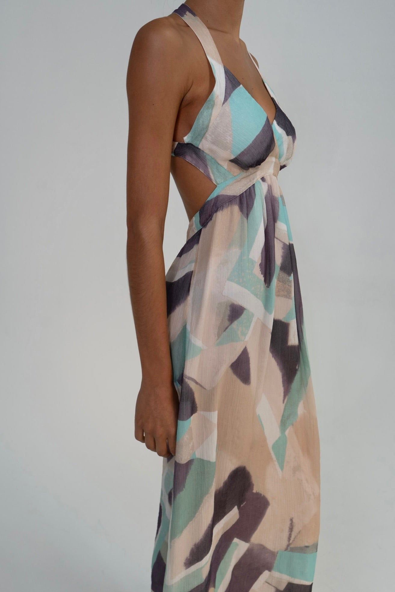 Armani Silk Maxi Dress