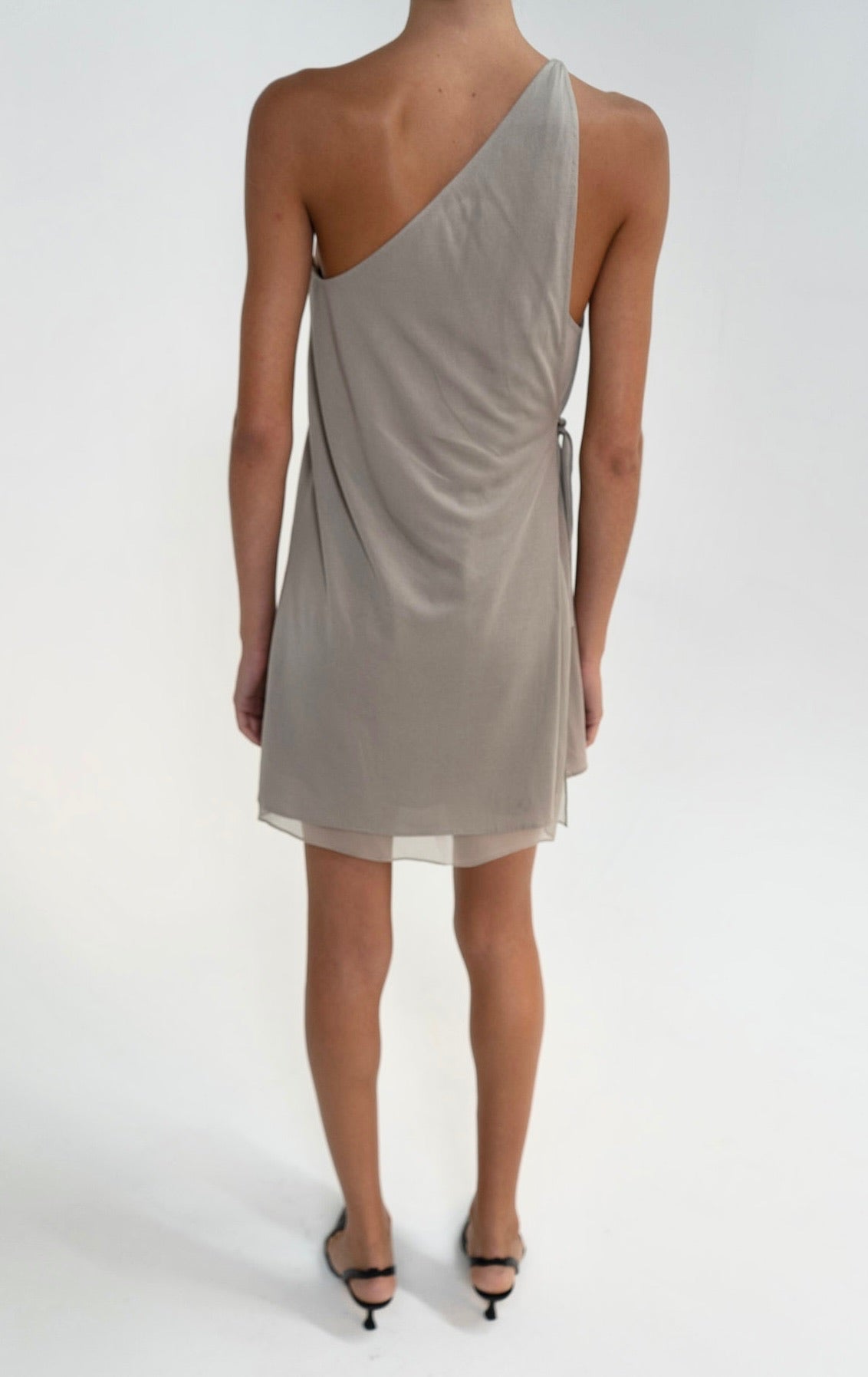 Philip Lim One Shoulder Tie Dress