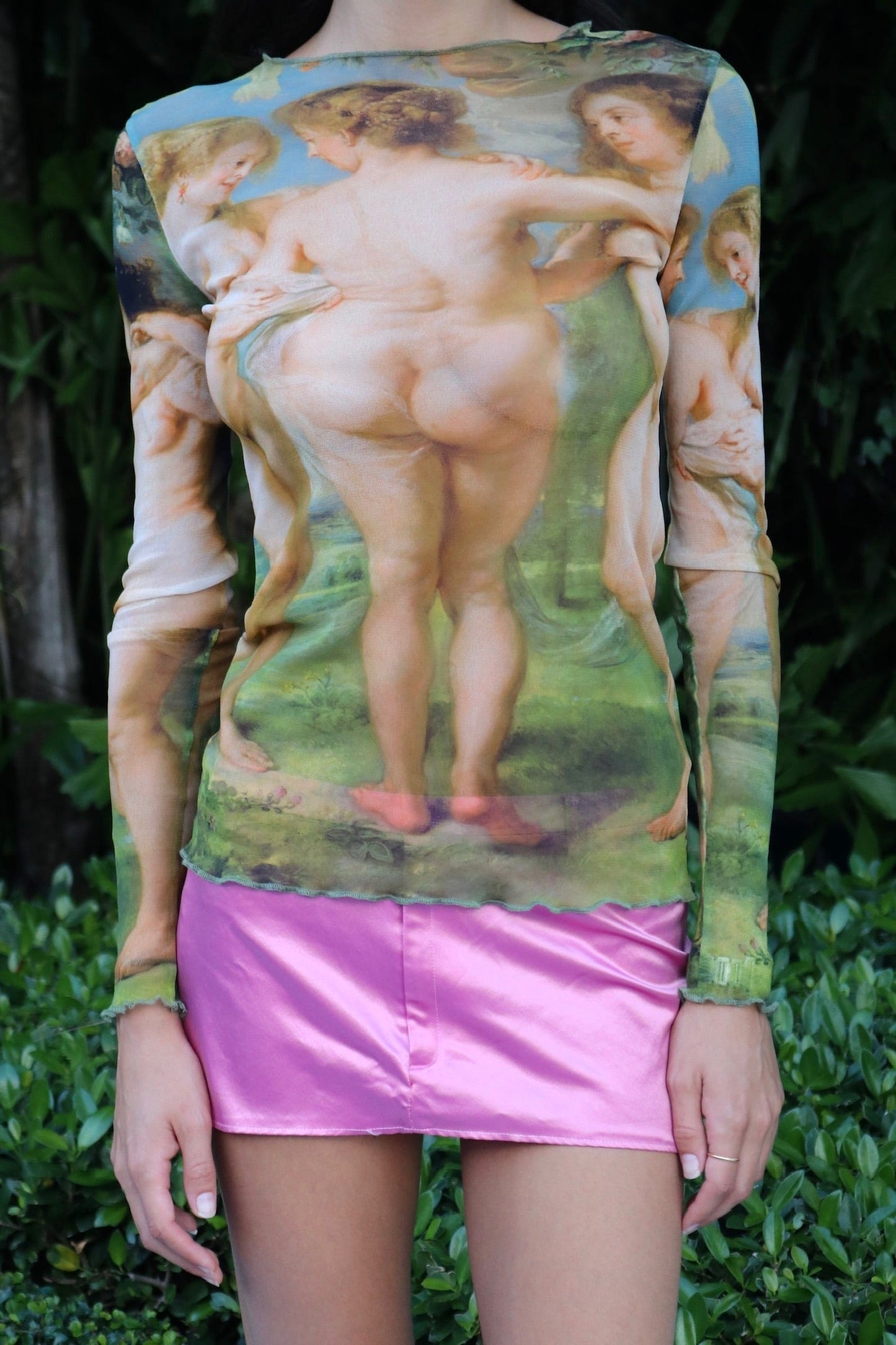 Jean Paul Gaultier Mesh Longsleeve