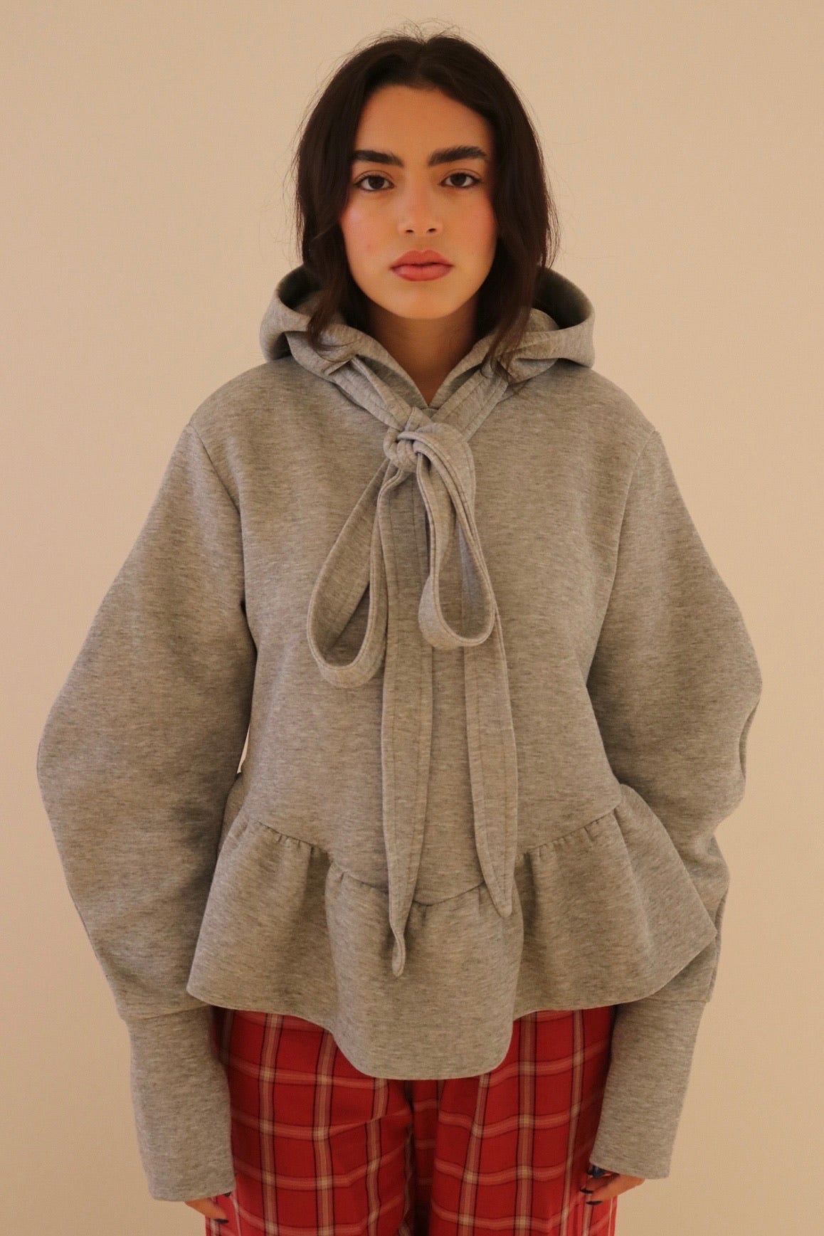 The Bunnies AMOR Grey Hoodie