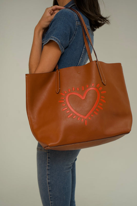 Coach Leather Tote