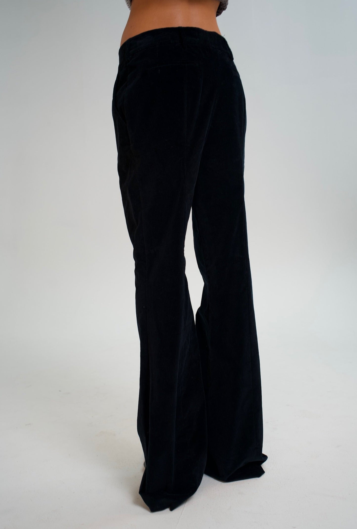 Prada Navy Corduroy Pants