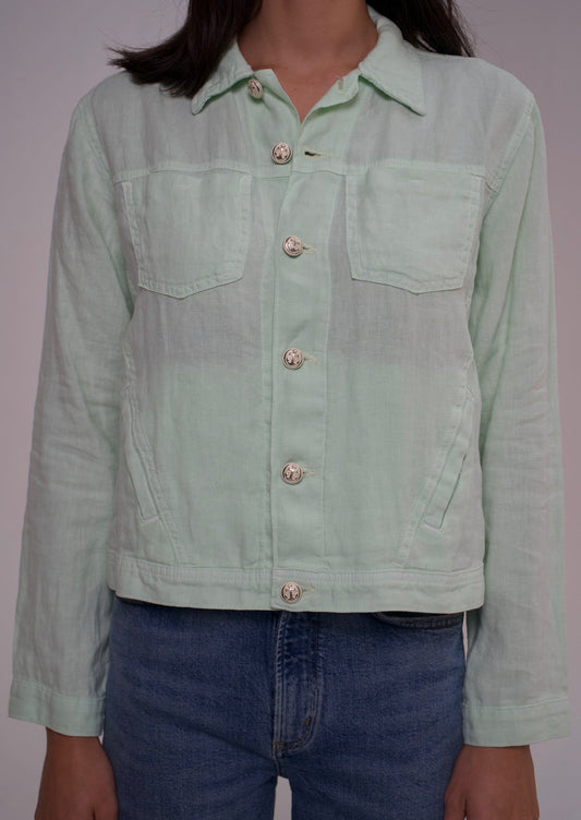 L'agence Linen Button Shirt