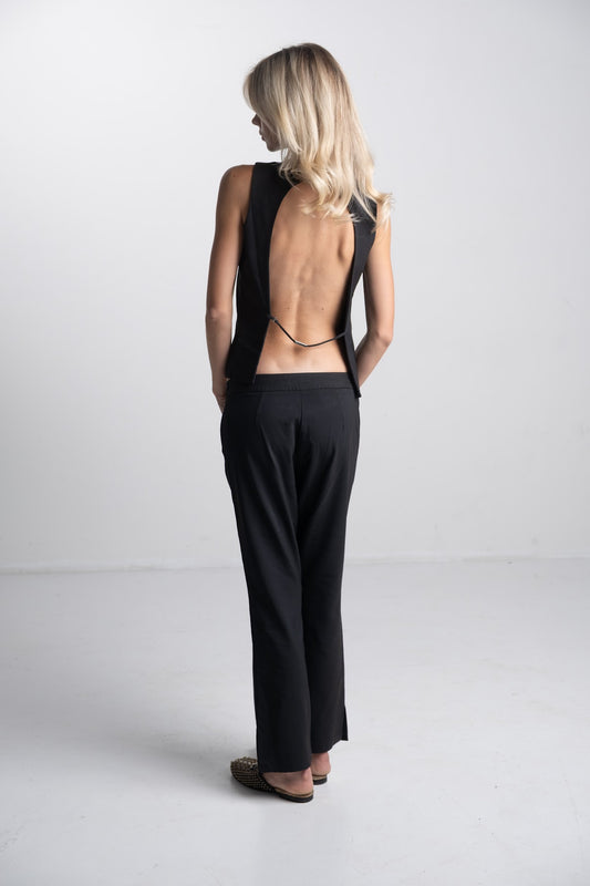 Fio - Backless Pant Set