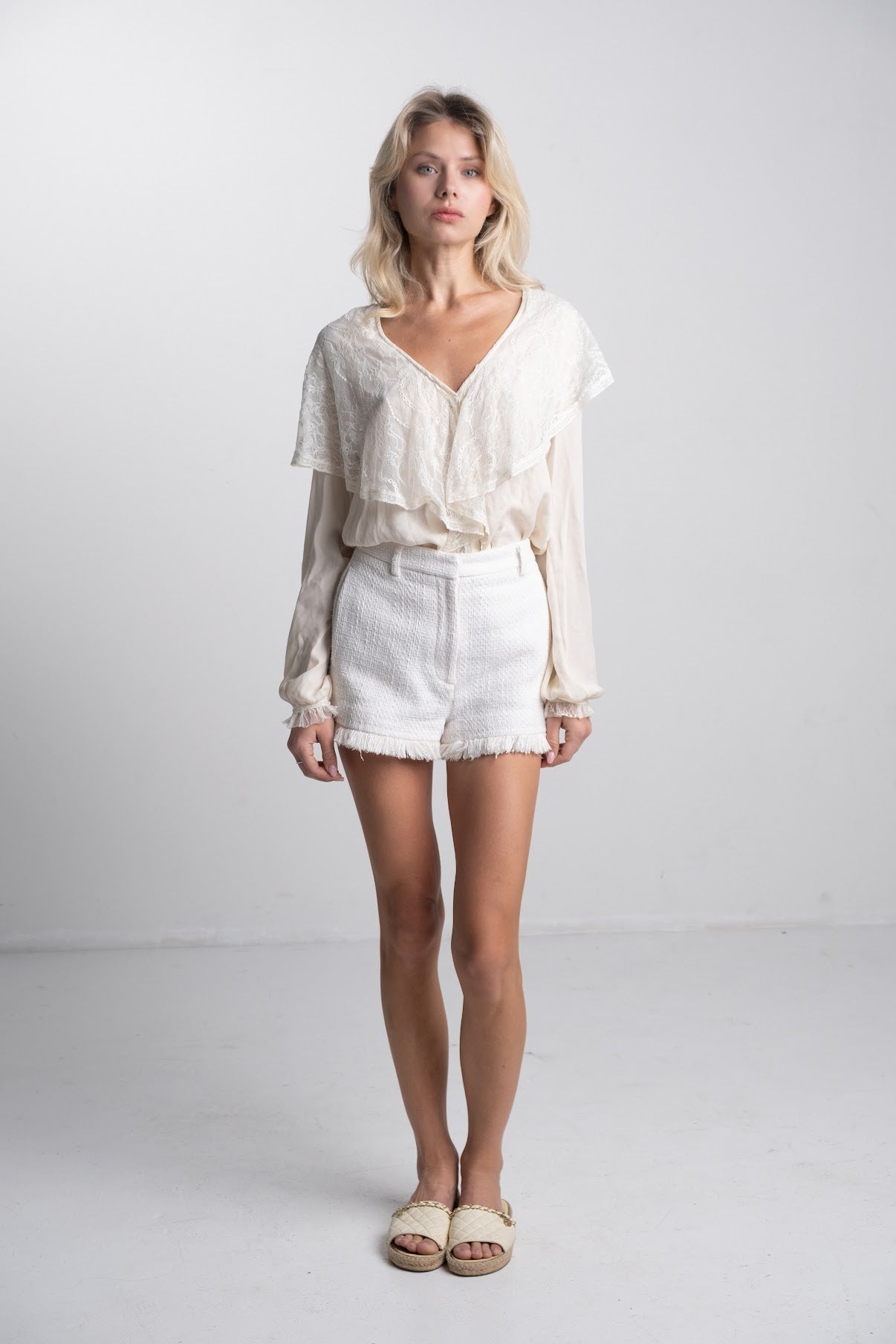 Haute Hippie - Silk & Lace Blouse