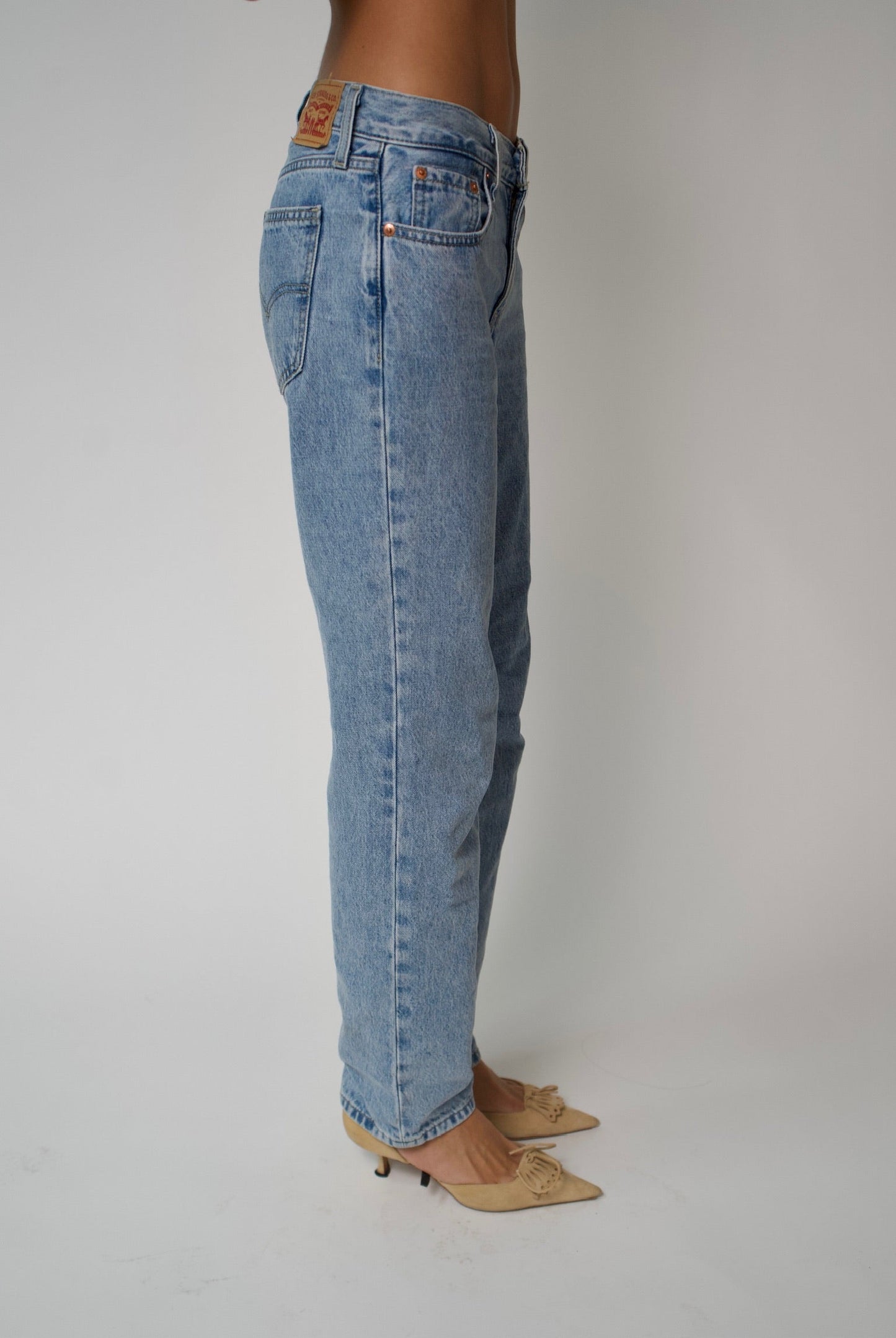 Levi Low Pro Straight Jeans