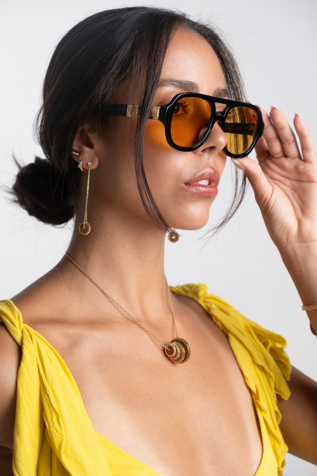 Poppy Lissiman - Jimbob Yellow Sunglasses