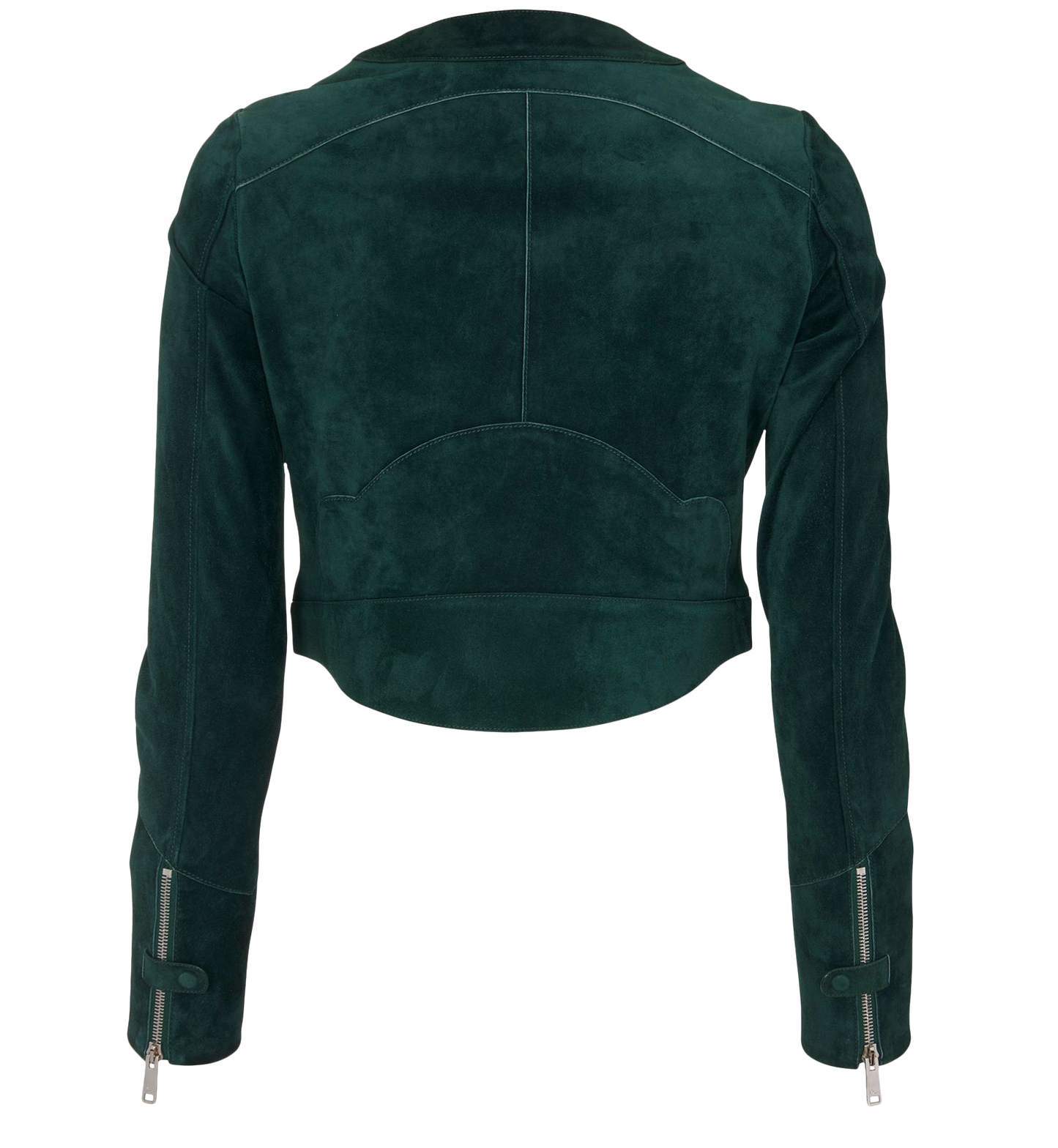 Runway Dior 2016 - Green Suede Cropped Jacket