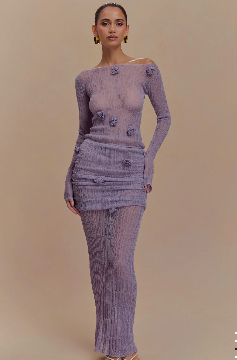 Meshki Oriana Orchid Skirt