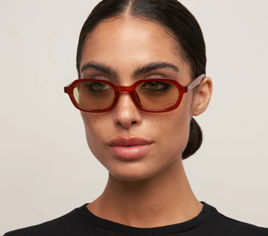 Otra - Abby Burgundy Sunglasses