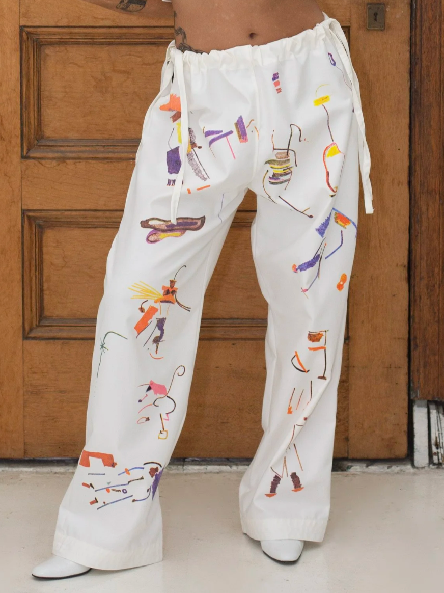 Delfina Balda Artwork Pants
