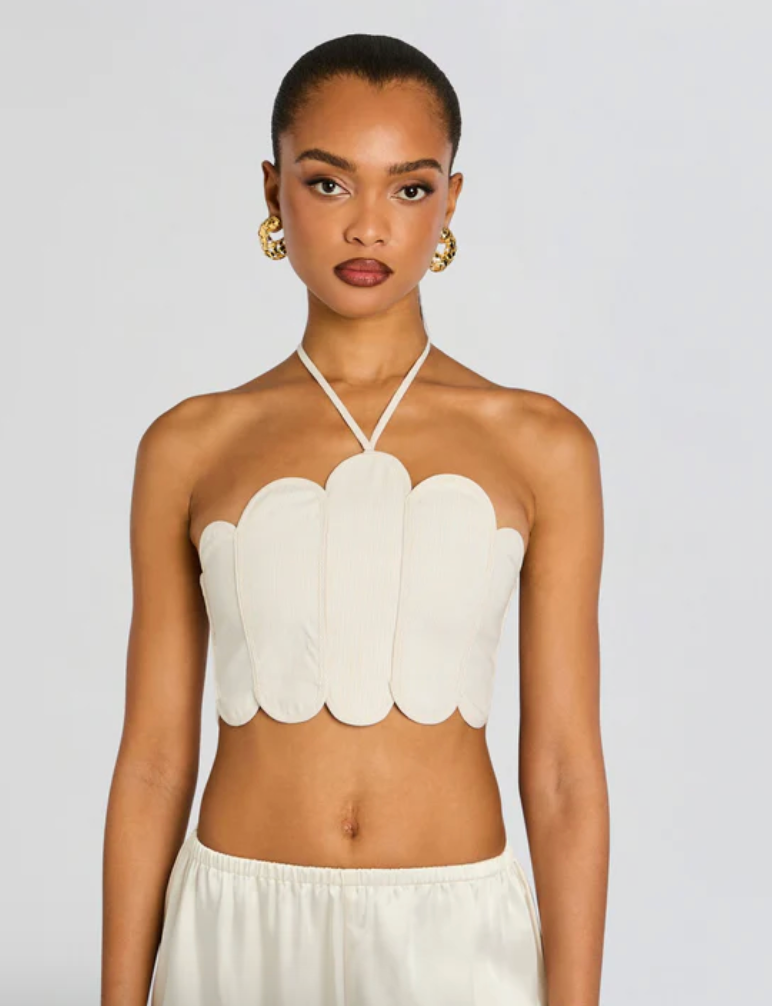 Azulu - Linen Lena Top