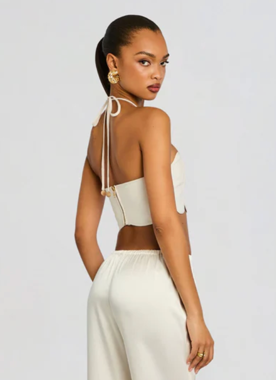 Azulu - Linen Lena Top
