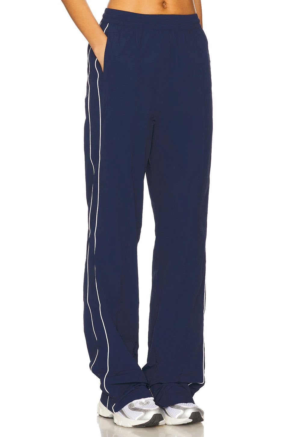 WellBeing + BeingWell - Navy Track Pants