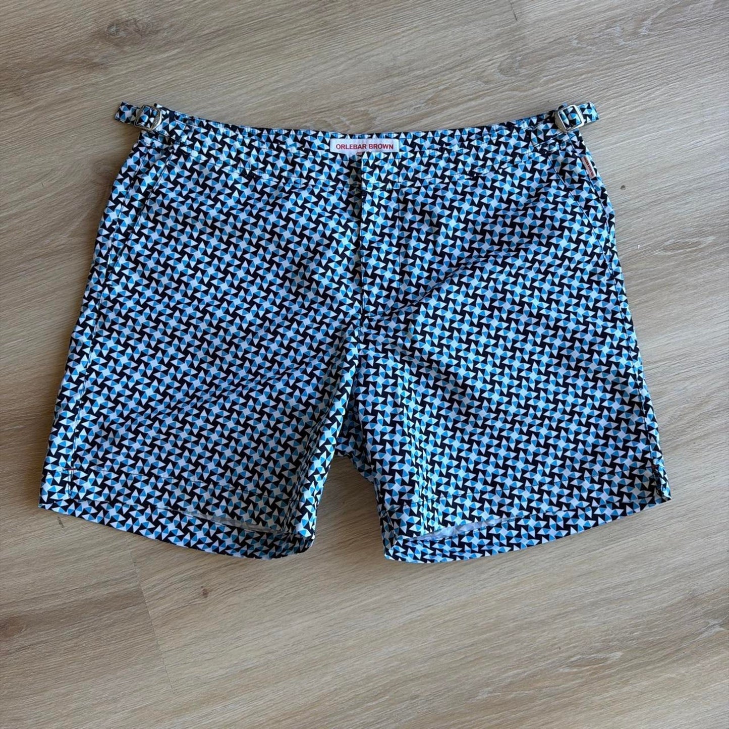Orlebar Brown -  Houndstooth Swim Trunks
