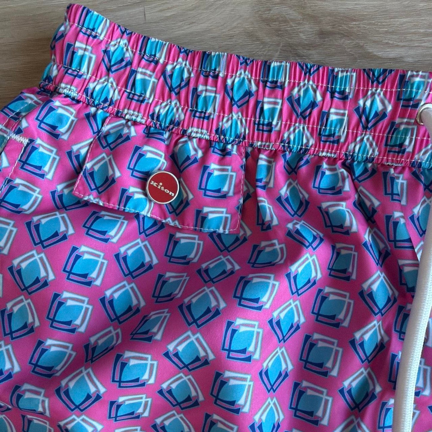 Kiton - Pink & Blue Swim Trunks