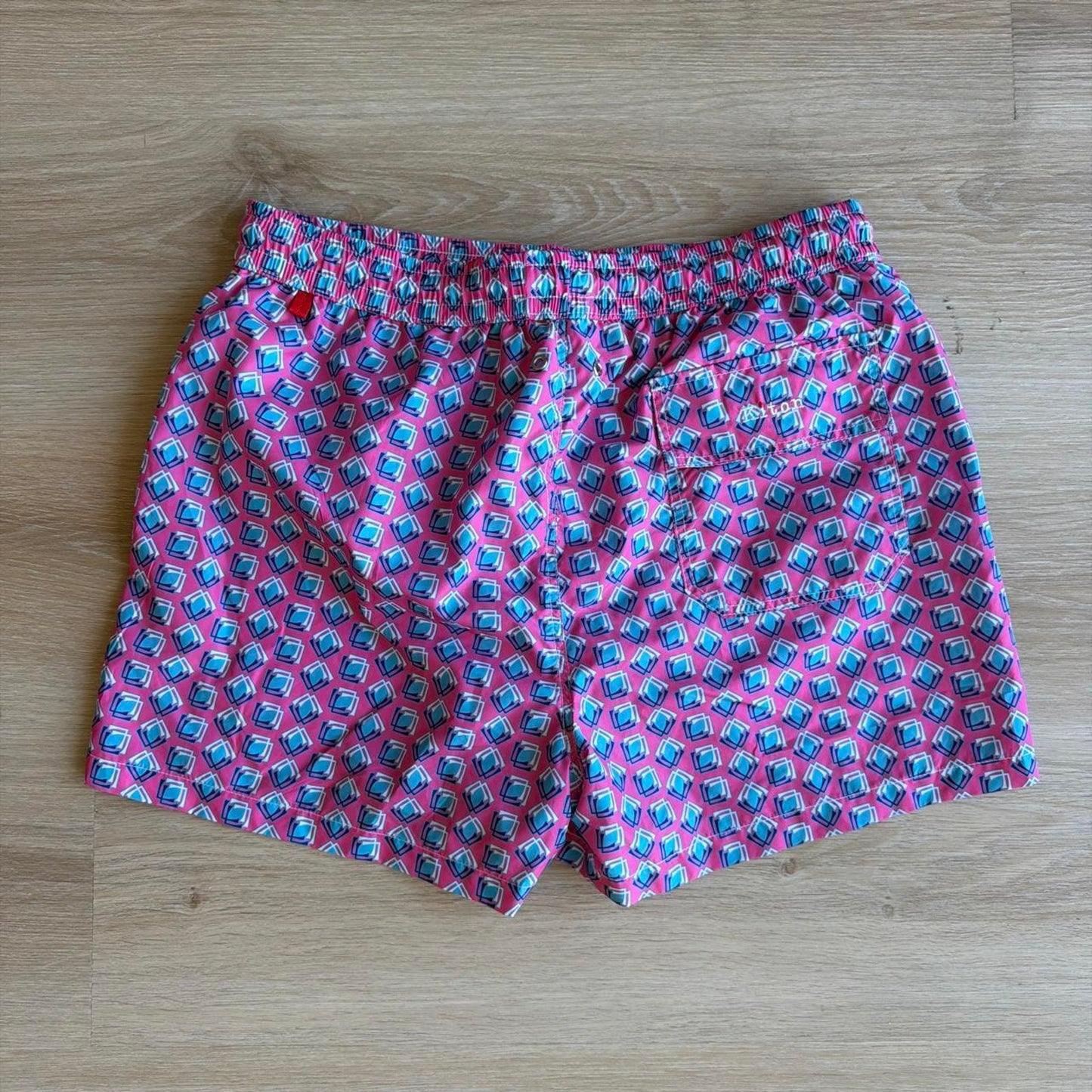 Kiton - Pink & Blue Swim Trunks