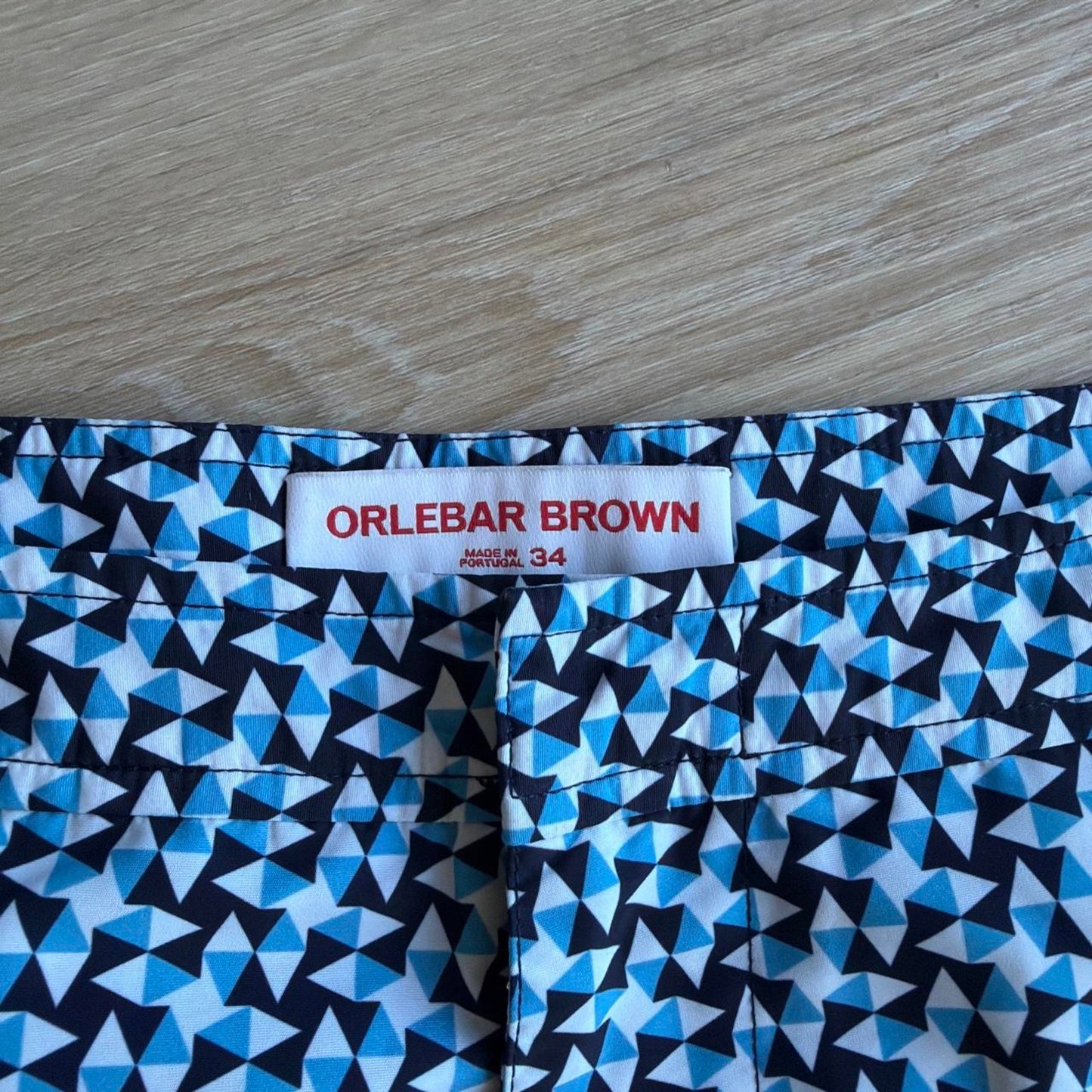 Orlebar Brown -  Houndstooth Swim Trunks