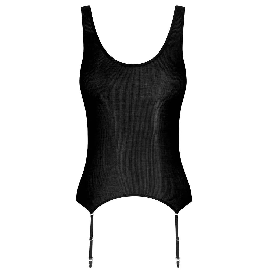 Maison Close Suspender Tank Top