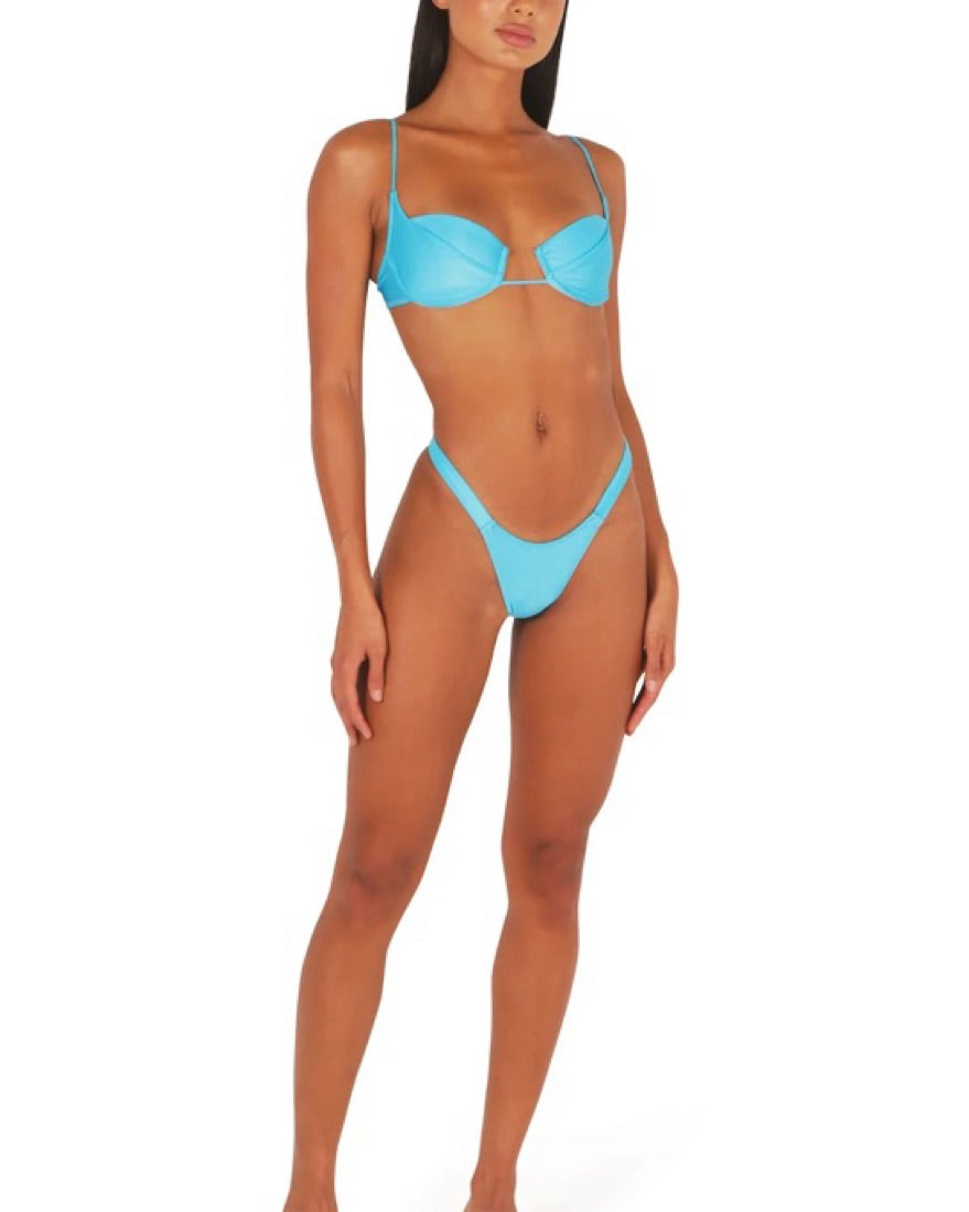 Melissa Simone - Blue Bikini