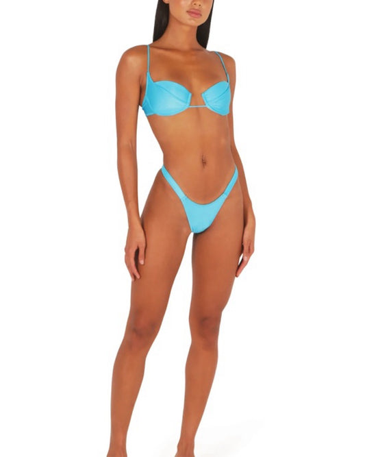 Melissa Simone - Blue Bikini